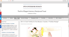 Desktop Screenshot of dvdinteriordesign.com